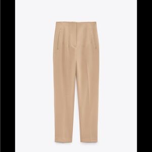 Zara Tan Chinos Tailored for Versatile Style